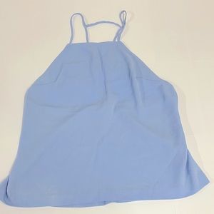 Small Blue Halter Top. FOREVER 21